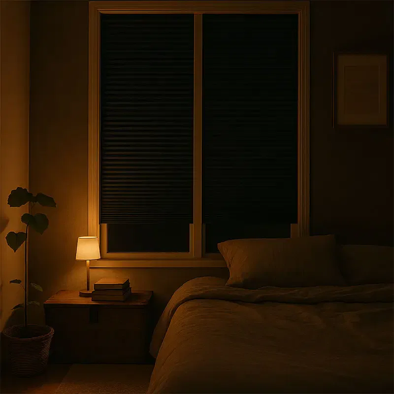Vorhang verdunkelung Schlafzimmer